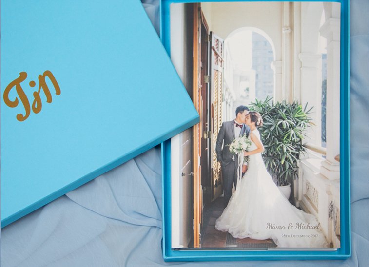 wedding photobook layflat